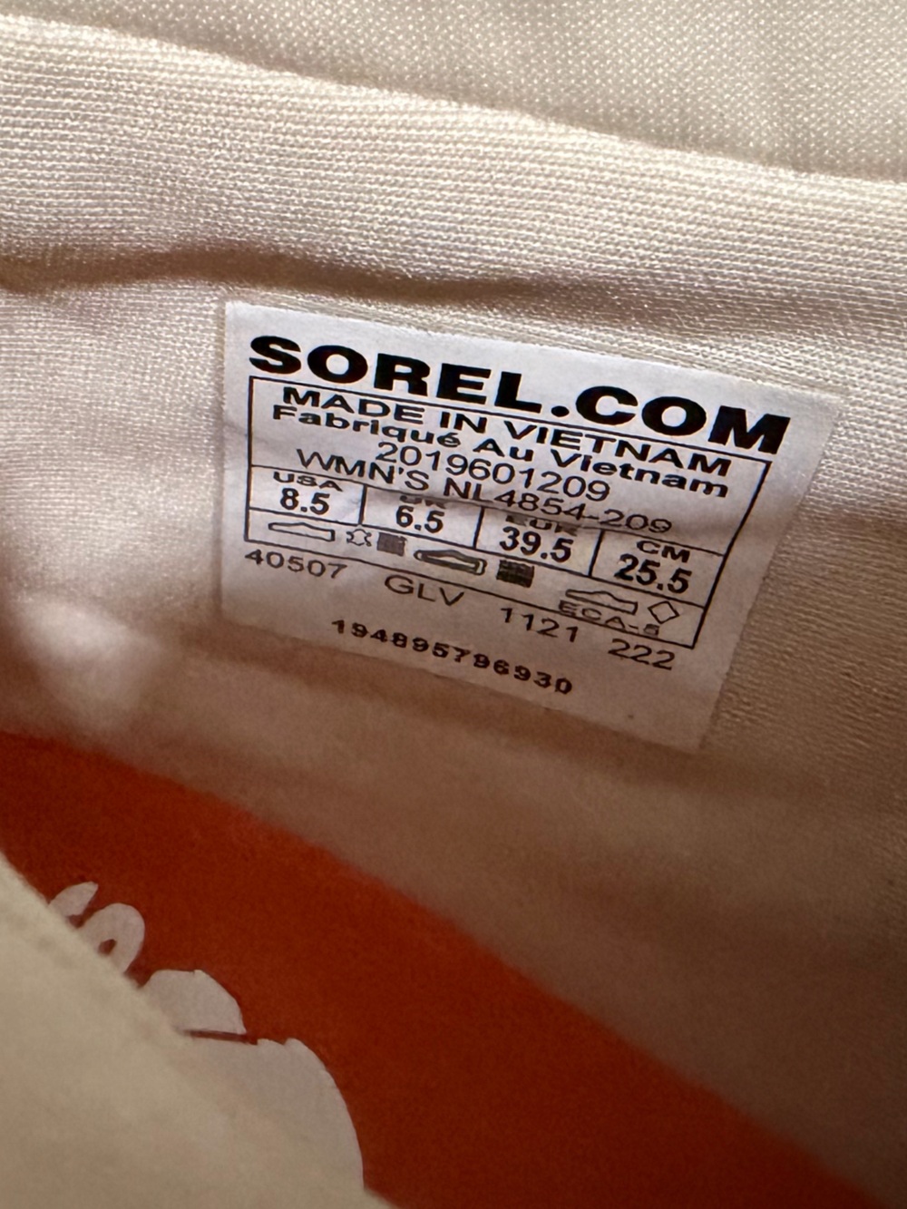 Sorel Sneakers size 8.5 ONA 503 EQ Mid - Picture 13 of 13
